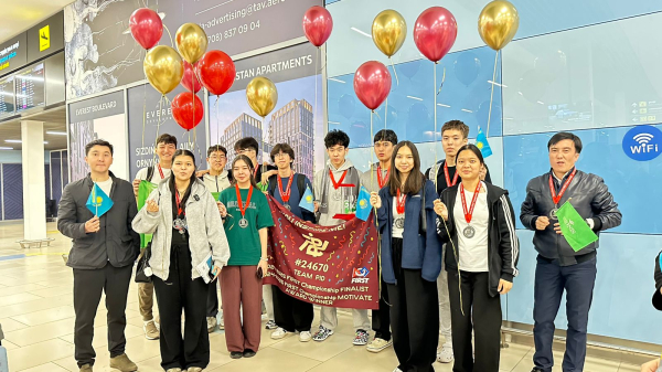 Юные инженеры NIS установили рекорд на международном чемпионате в США