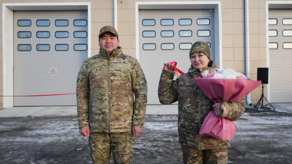 
Первая за 50 лет: новую специализированную пожарную часть открыли в СКО
