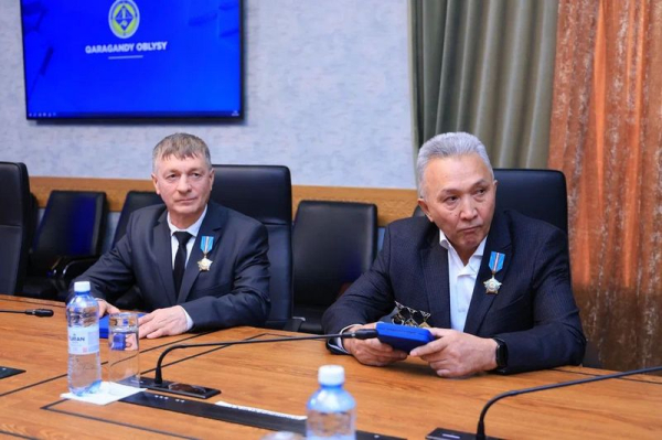 От шахты до автопарка: кого отметили высокими наградами в Карагандинской области
