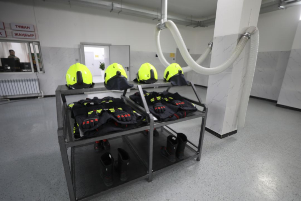 В Алматы модернизировали пожарное депо, построенное в 1957 году