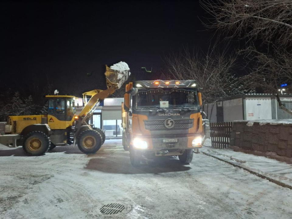 Астана усилила снегоуборку: работают 378 рабочих и тысячи единиц техники Астана усилила снегоуборку: работают 378 рабочих и тысячи единиц техники