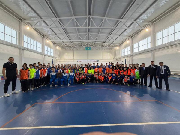 В Коргалжынском районе открылся физкультурно-оздоровительный комплекс