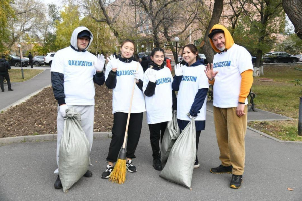 Как &laquo;Таза Қазақстан&raquo; меняет Астану: экология, озеленение и участие горожан