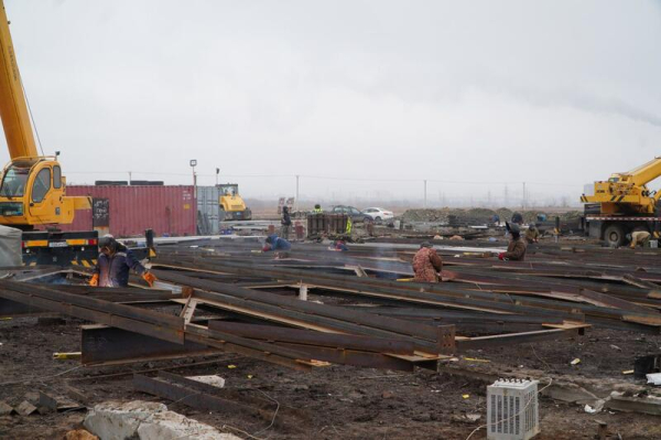 Новые проекты индустриальной зоны в Кокшетау: ведется строительство кирпичного завода