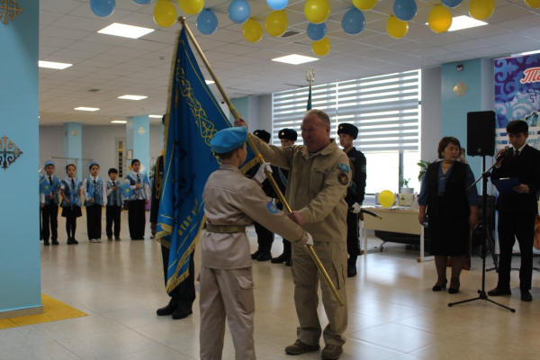 В Алматы торжественно открыт &laquo;Класс Мужества&raquo; имени героев Национальной гвардии