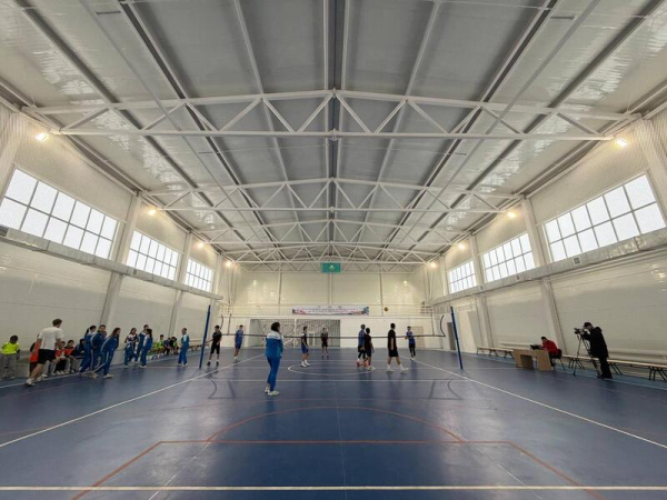 В Коргалжынском районе открылся физкультурно-оздоровительный комплекс