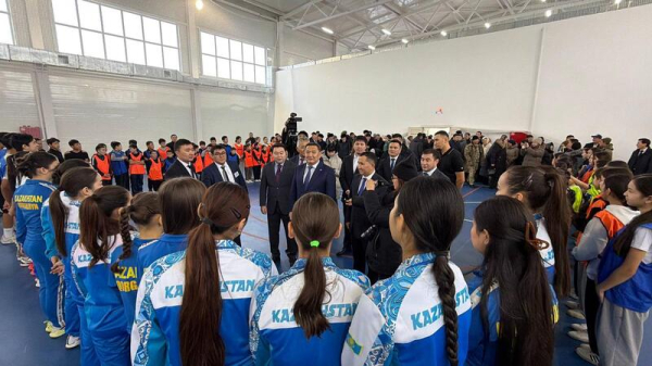 В Коргалжынском районе открылся физкультурно-оздоровительный комплекс