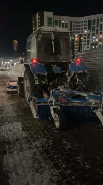 Снегопады в Астане: как город справляется с зимней нагрузкой