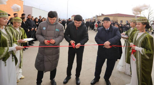 В Мангистау впервые открылся школа-интернат колледж для одарённых в сфере спорта детей