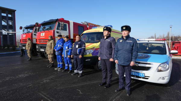 Центр экстренного реагирования нового поколения начал работу в Шымкенте Центр экстренного реагирования нового поколения начал работу в Шымкенте