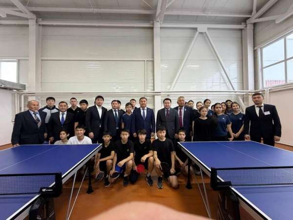 В Коргалжынском районе открылся физкультурно-оздоровительный комплекс