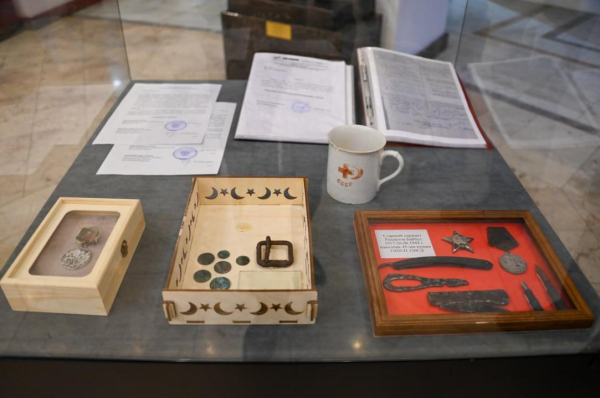 Останки героев Великой Отечественной войны доставили в Казахстан