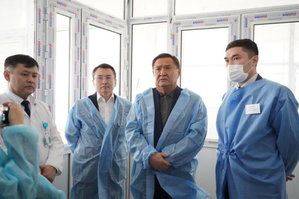 Аким области поручил усилить контроль за капитальным ремонтом Степногорской многопрофильной больницы Аким области поручил усилить контроль за капитальным ремонтом Степногорской многопрофильной больницы