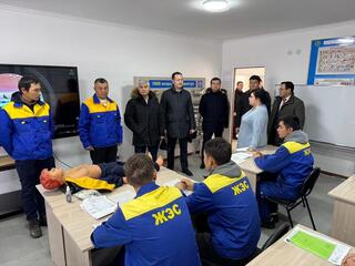 В Жамбылской области ведётся строительство пяти газотурбинных установок В Жамбылской области ведётся строительство пяти газотурбинных установок