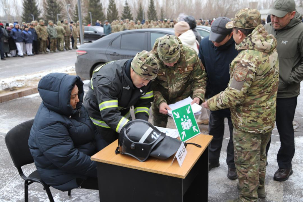 Челлендж #Өзіңненбаста: МЧС повышает культуру пожарной безопасности Челлендж #Өзіңненбаста: МЧС повышает культуру пожарной безопасности