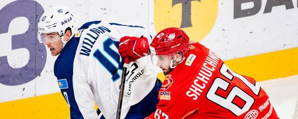 "Барыс" во второй раз в сезоне одолел московское "Динамо"