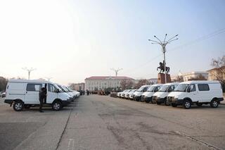 В Жамбылской области автопарки ветеринарной службы и лесного хозяйства пополнились новой техникой