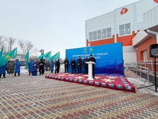 В Коргалжынском районе открылся физкультурно-оздоровительный комплекс