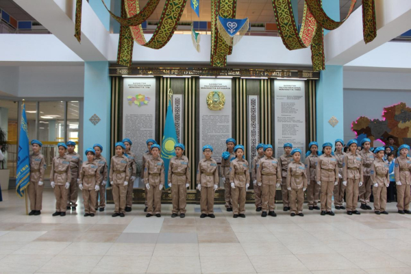 В Алматы торжественно открыт &laquo;Класс Мужества&raquo; имени героев Национальной гвардии