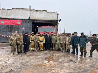 В Куншалганском сельском округе Ерейментауского района на базе ТОО «Юркин KZ» открыт шестой по счету пожарный пост В Куншалганском сельском округе Ерейментауского района на базе ТОО «Юркин KZ» открыт шестой по счету пожарный пост
