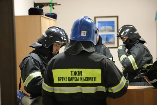 Челлендж #Өзіңненбаста: МЧС повышает культуру пожарной безопасности Челлендж #Өзіңненбаста: МЧС повышает культуру пожарной безопасности