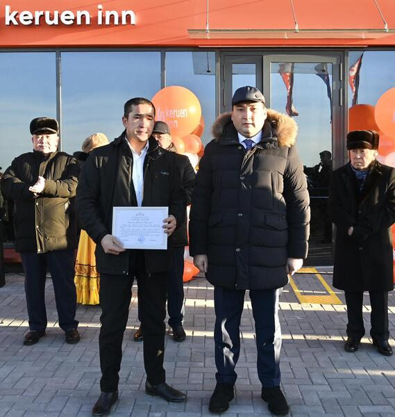 В Аральском районе открылся придорожный сервисный центр