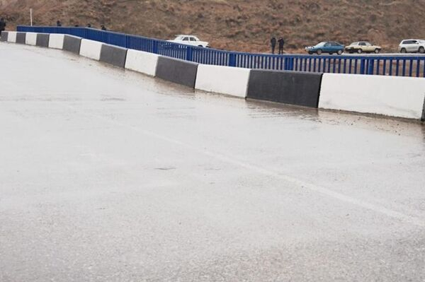 В Туркестанской области обрушился мост В Туркестанской области обрушился мост