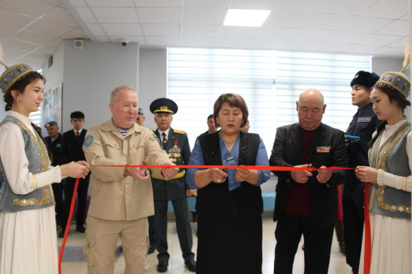 В Алматы торжественно открыт &laquo;Класс Мужества&raquo; имени героев Национальной гвардии