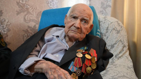 100 лет исполнилось ветерану Великой Отечественной войны из Алматы