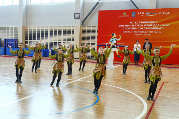 В области Ұлытау стартовал республиканский чемпионат по настольному теннису