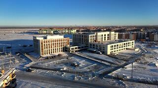 Поликлиника на 1000 посещений в смену открылась в г. Косшы Поликлиника на 1000 посещений в смену открылась в г. Косшы