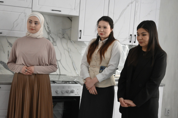 ТОО &laquo;Спасское-Агро&raquo; обеспечило служебным жильем работников социальной сферы