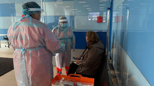 В аэропорту Алматы провели учения на случай обнаружения вируса Нипах
В аэропорту Алматы провели учения на случай обнаружения вируса Нипах