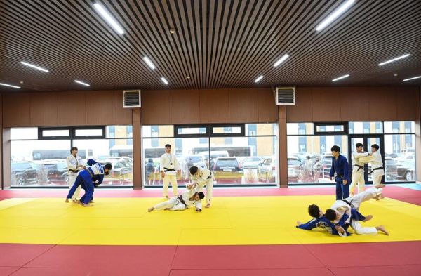 В Кызылорде состоялось торжественное открытие Инклюзивного спортивного центра