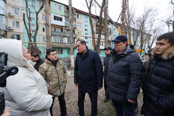 
ЧС объектового характера объявили в Таразе после пожара в жилом доме накануне Нового года
