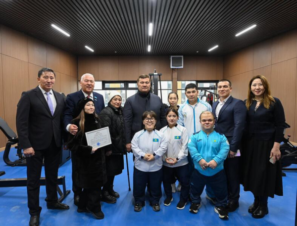 В Кызылорде состоялось торжественное открытие Инклюзивного спортивного центра