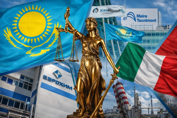 Итальянский подрядчик, строящий крупное предприятие в Казахстане, заявил, что находится под угрозой банкротства