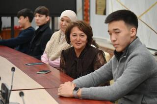 В Шымкенте состоялась встреча со студентами из Мангистауской области