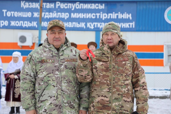 Реанимобиль МЧС начал работу на трассах Шетского района