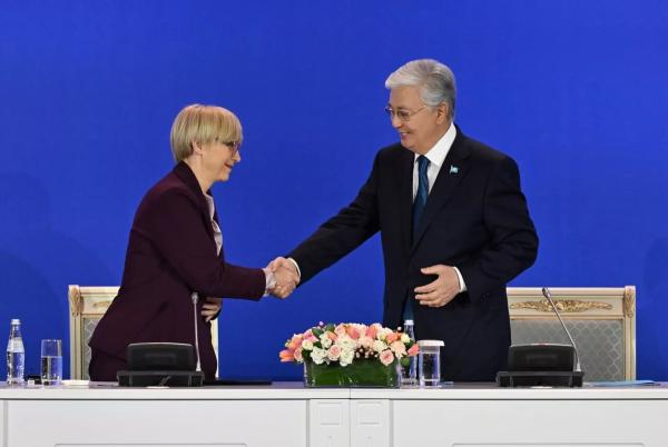 Кто из мировых лидеров посещал Казахстан и встречался с Токаевым в 2025 году Кто из мировых лидеров посещал Казахстан и встречался с Токаевым в 2025 году