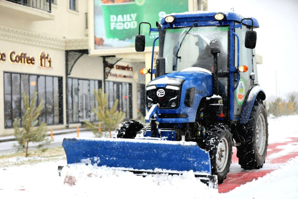 В ТУРКЕСТАНСКОЙ ОБЛАСТИ УСИЛЕНЫ МЕРЫ ПО ОБЕСПЕЧЕНИЮ БЕЗОПАСНОСТИ НА ДОРОГАХ В ЗИМНИЙ ПЕРИОД