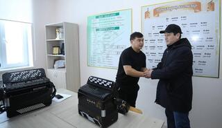 Нурдалет Килыбай ознакомился с работой ряда социальных и инфраструктурных объектов в селе Сайотес