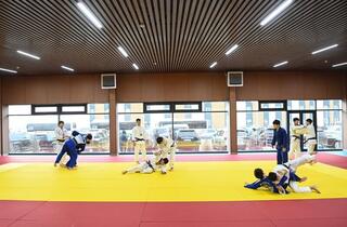 В Кызылорде состоялось торжественное открытие Инклюзивного спортивного центра