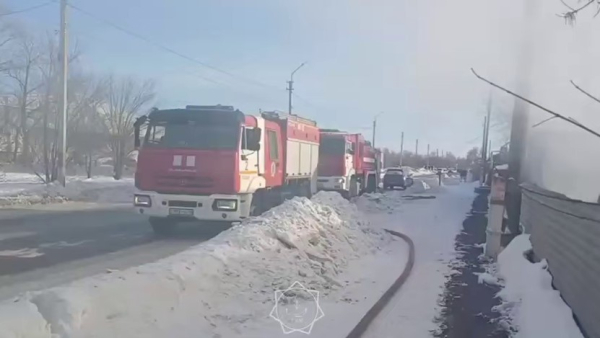 В Рудном пожарные выезжали на два возгорания в банях
