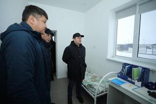 Нурдалет Килыбай ознакомился с работой ряда социальных и инфраструктурных объектов в селе Сайотес