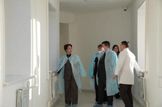 Заместитель акима области проинспектировала медицинские и социальные объекты района Биржан сал Заместитель акима области проинспектировала медицинские и социальные объекты района Биржан сал