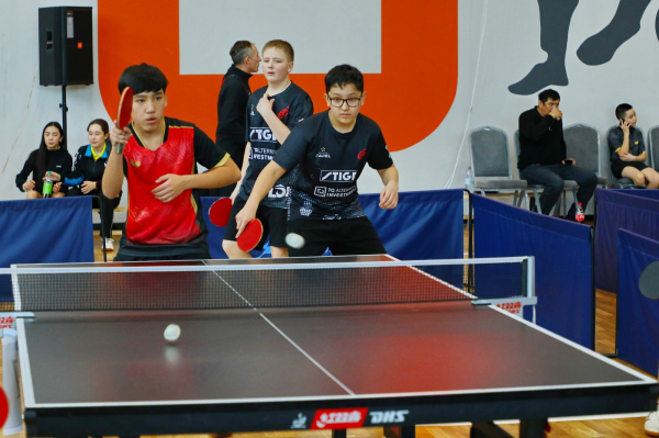 В области Ұлытау стартовал республиканский чемпионат по настольному теннису