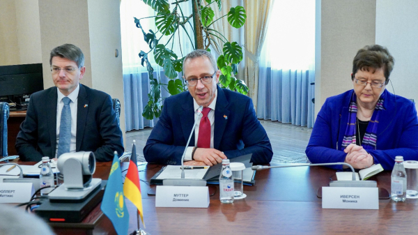 Германия видит в Казахстане опору для проектов в Центральной Азии