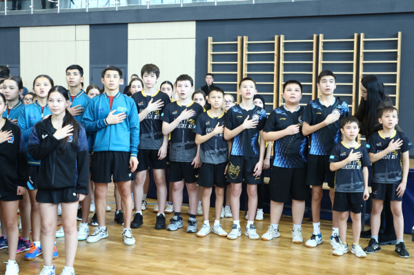 В области Ұлытау стартовал республиканский чемпионат по настольному теннису