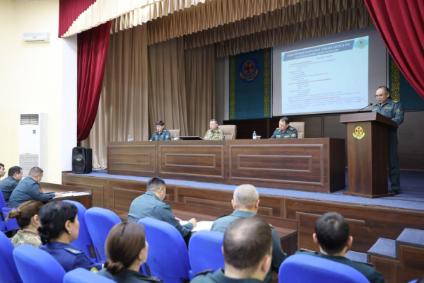 В Национальной гвардии МВД РК подвели итоги воспитательной и социально-правовой работы